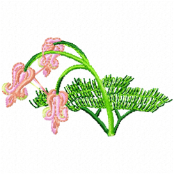 Flowers And Tree Embroidery Design 8 Flowers And Tree Embroidery Design 8